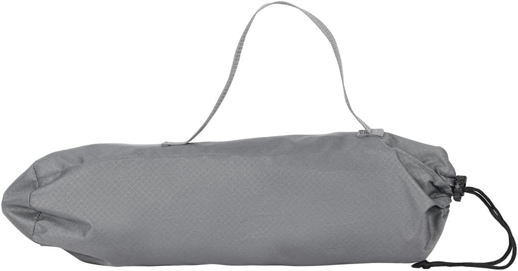 image:imageTimber Ridge Lightweight Highback Compact Folding Chair Portable Comfort for Day Hikes Beach Trips amp Camping 300 lbs SupportGrey