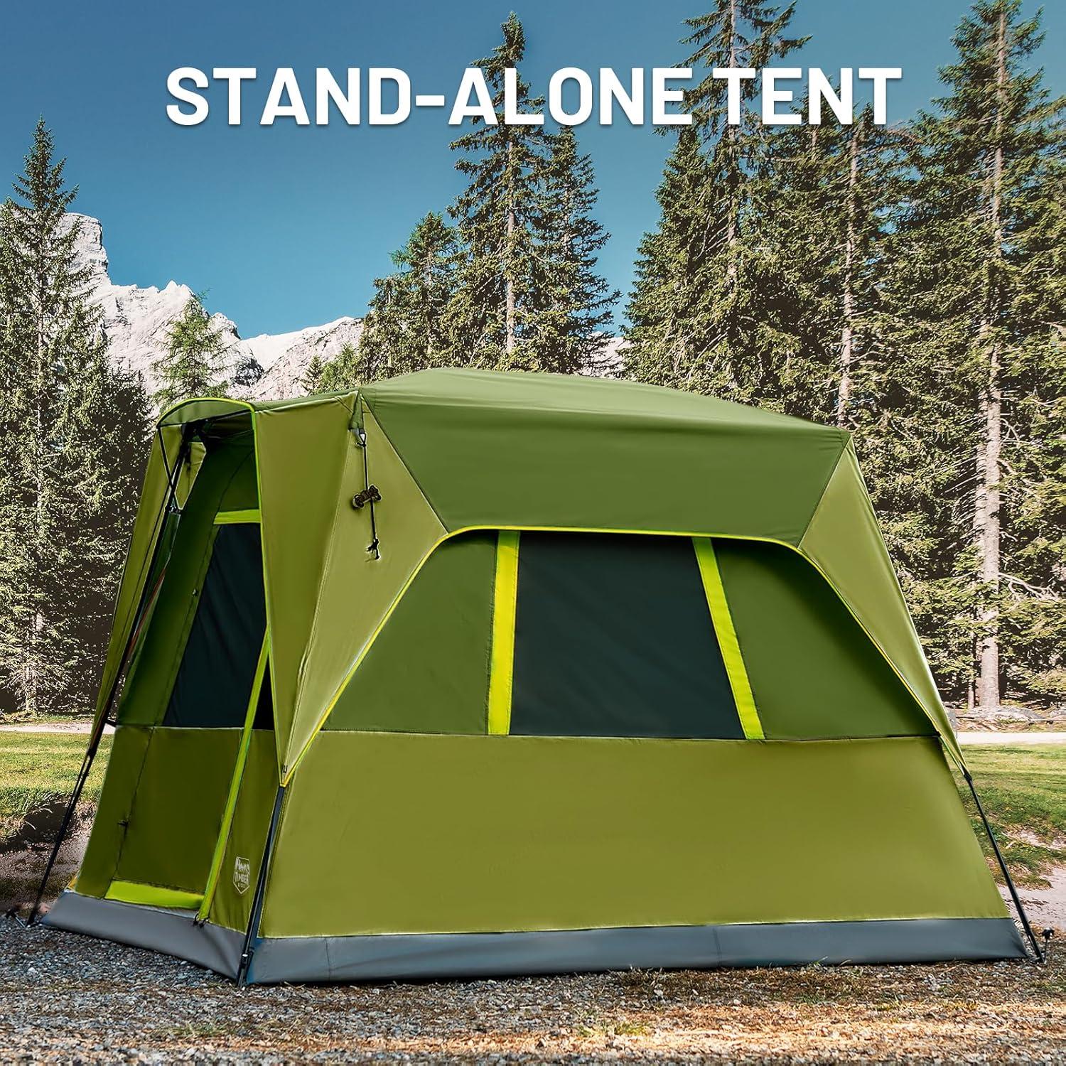 image:imageTimber Ridge TruckBedTents SUV Camping TentGreen