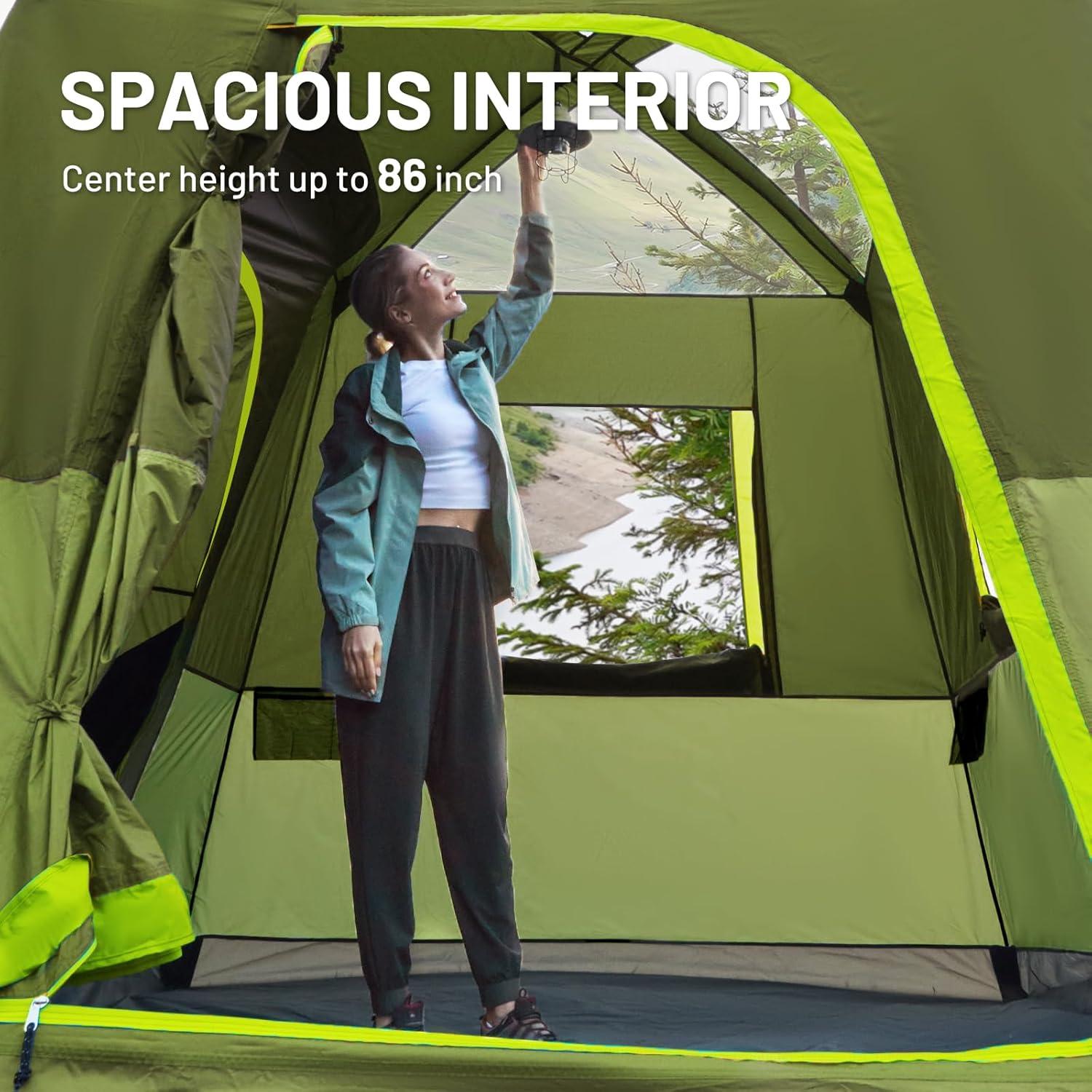 image:imageTimber Ridge TruckBedTents SUV Camping TentGreen