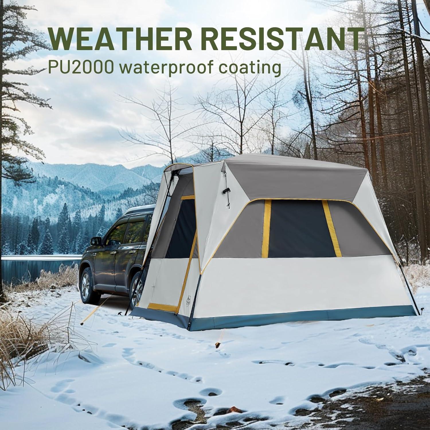 image:imageTimber Ridge TruckBedTents SUV Camping TentKhaki