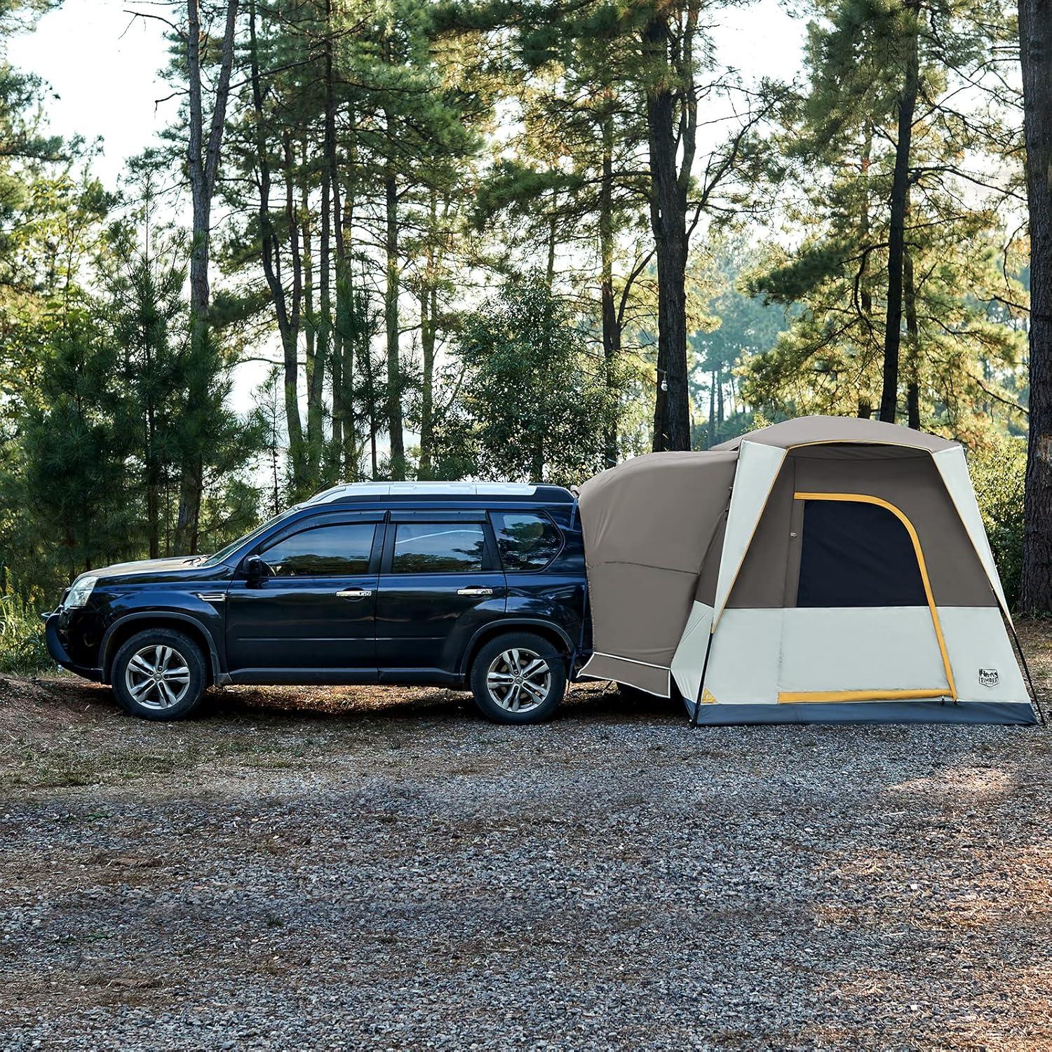 image:imageTimber Ridge TruckBedTents SUV Camping TentKhaki
