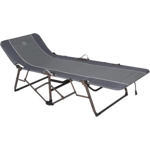 image:imageTIMBER RIDGE Portable XL Folding Camping Cot for Adults  Ultra Fast Setup Heavy Duty 300 LBS Support Gray