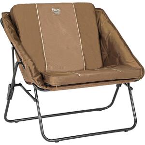 image:imageTimber Ridge Oversized Folding Chair  Mesh Back with Removable Padded Seat for AllSeason Comfort Camping Tailgating amp More1 Pack