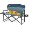 Director Loveseat Blue